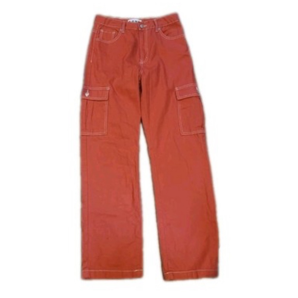 Women’s high rise Cargo Pants - Rust